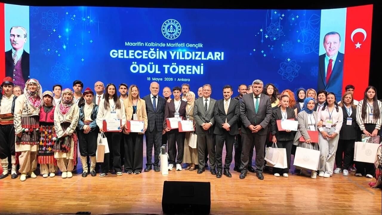 MEB’in 'Geleceğin Yıldızları' yarışmasının ödülleri sahiplerini buldu