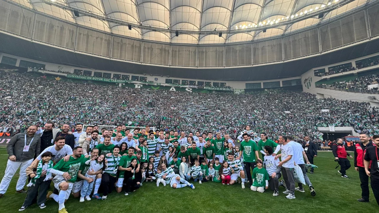 Bursaspor, 5 1'lik Zaferle 1. Lig'te